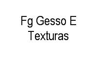 Logo Fg Gesso E Texturas em Jabaquara