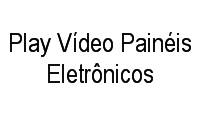 Logo Play Vídeo Painéis Eletrônicos