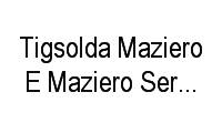 Logo Tigsolda Maziero E Maziero Serviços de Solda E Comércio em Vila Industrial