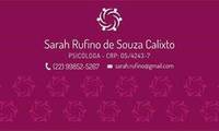 Logo Sarah Rufino de Souza Calixto em Centro