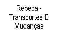 Logo Rebeca - Transportes E Mudanças em Bacacheri