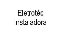 Logo Eletrotéc Instaladora em Centro