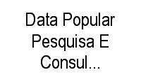 Logo Data Popular Pesquisa E Consultoria em Comunicação E Mkt em Pinheiros