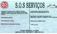Logo SOS Serviços Dedetização e Refrigeração