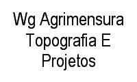 Logo Wg Agrimensura Topografia E Projetos em Planalto