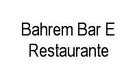 Logo Bahrem Bar E Restaurante em Setor Marista
