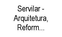 Logo Servilar - Arquitetura, Reformas, Móveis Planejados, Blindex, Mármore, Elétrica, Etc em Adrianópolis