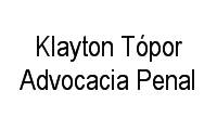 Logo Klayton Tópor Advocacia Penal em Praia de Belas