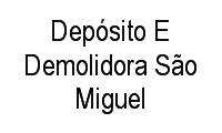 Logo Depósito E Demolidora São Miguel em Vila Jacuí