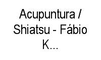 Logo Acupuntura / Shiatsu - Fábio Keiiti Ueno em Moinhos de Vento