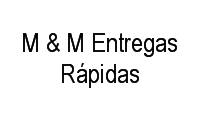 Logo M & M Entregas Rápidas em Conjunto Aero Rancho