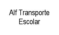 Logo Alf Transporte Escolar em Centro