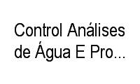 Logo Control Análises de Água E Projetos Ambientais em Santa Cruz