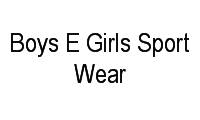Logo Boys E Girls Sport Wear em Centro