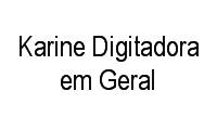 Logo Karine Digitadora em Geral em Getúlio Vargas