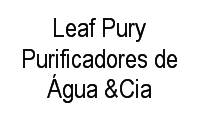 Logo Leaf Pury Purificadores de Água &Cia em Mangabeira