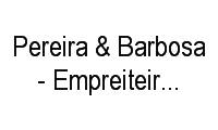 Logo Pereira & Barbosa - Empreiteira de Obras em Capão Raso