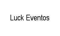 Logo Luck Eventos em Maria Ortiz