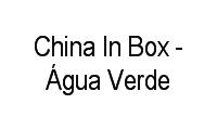 Logo China In Box - Água Verde em Rebouças