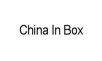 Logo China In Box em Alto da Rua XV