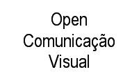Logo Open Comunicação Visual em Centro