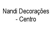 Logo Nandi Decorações - Centro em Centro