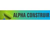 Logo Alpha Construir em Riachuelo