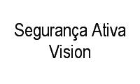 Logo Segurança Ativa Vision em Cachoeirinha