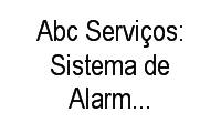 Logo Abc Serviços: Sistema de Alarme Incêndio em Luizote de Freitas