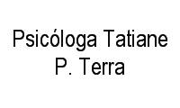 Logo Psicóloga Tatiane P. Terra em Centro