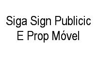 Logo Siga Sign Publicic E Prop Móvel em Sítio Cercado