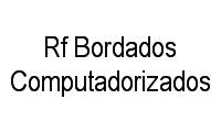 Logo Rf Bordados Computadorizados em Jardim Santo Amaro