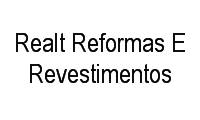 Logo Realt Reformas E Revestimentos em Osasco