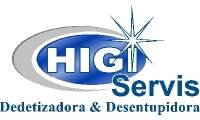 Logo Higiservis Dedetização em Fonte Grande