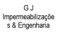 Logo G J Impermeabilizações & Engenharia em Monte Verde