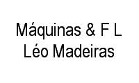 Logo Máquinas & F L Léo Madeiras