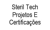 Logo Steril Tech Projetos E Certificações em Parada de Lucas