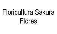 Logo Floricultura Sakura Flores em Bom Fim