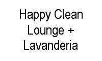 Logo Happy Clean Lounge + Lavanderia em Trindade