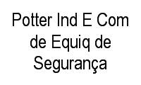 Logo Potter Ind E Com de Equiq de Segurança em São Victor COHAB