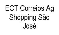 Logo ECT Correios Ag Shopping São José em Aleixo
