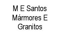 Logo M E Santos Mármores E Granitos em Monte Verde