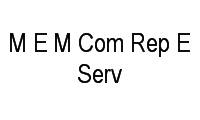 Logo M E M Com Rep E Serv em Centro