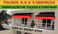Logo TOLDO K.S.V. SERVIÇOS FABRICAÇÃO DE TOLDOS E CORTINAS - TOLDOS EM BRASÍLIA E ENTORNO