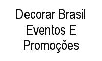 Logo Decorar Brasil Eventos E Promoções em Jardim Europa