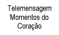 Logo Telemensagem Momentos do Coração em Capim Macio