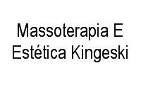 Logo Massoterapia E Estética Kingeski em Barreiros