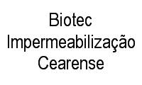 Logo Biotec Impermeabilização Cearense em Manoel Dias Branco