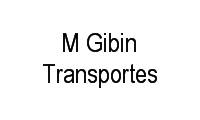Logo M Gibin Transportes em Jardim Nilópolis