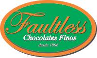 Logo Faultless Chocolates Finos em Aflitos